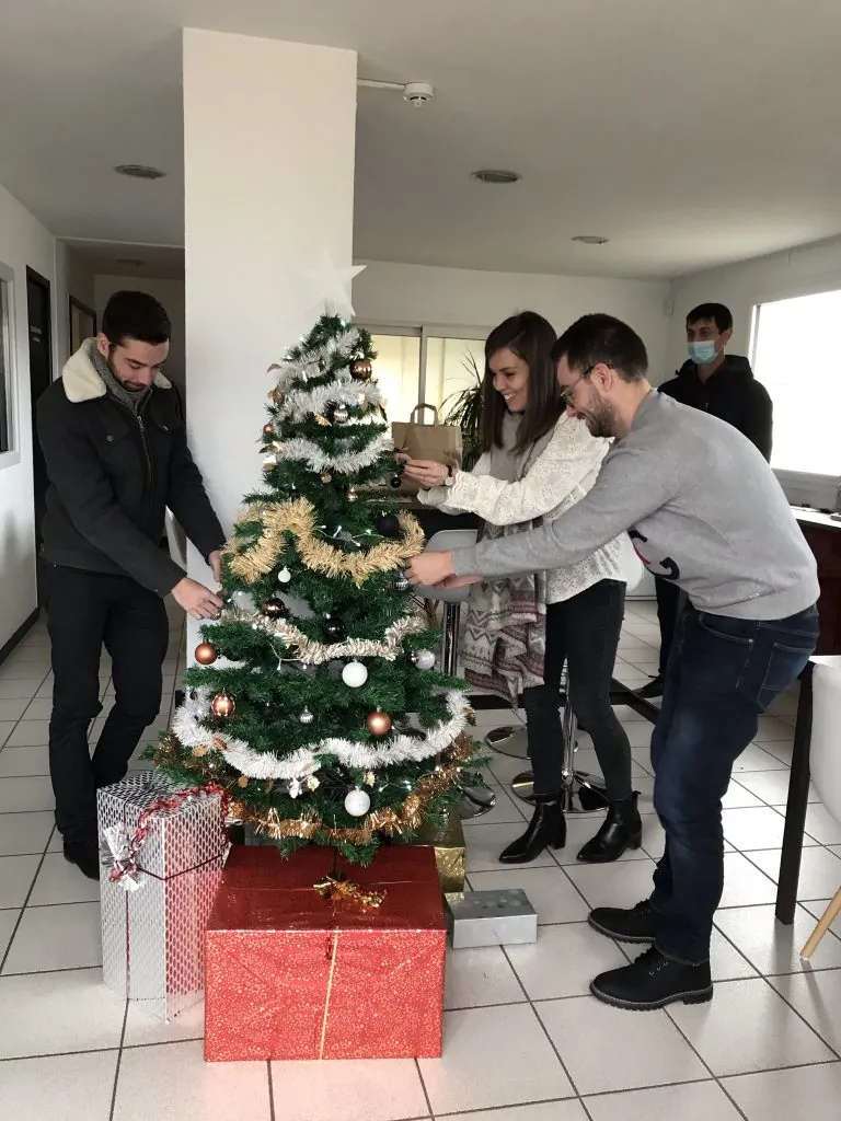 Le sapin de Noël du cowork
