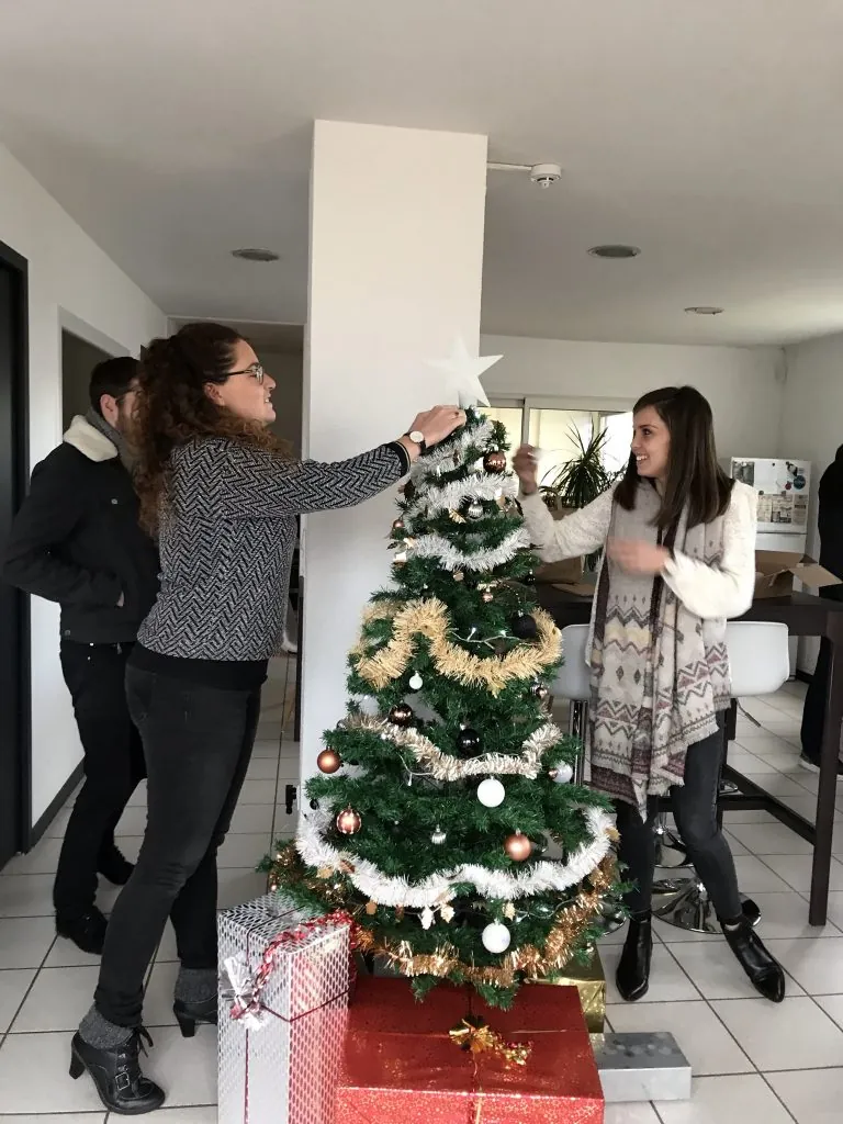 Le sapin de Noël du cowork