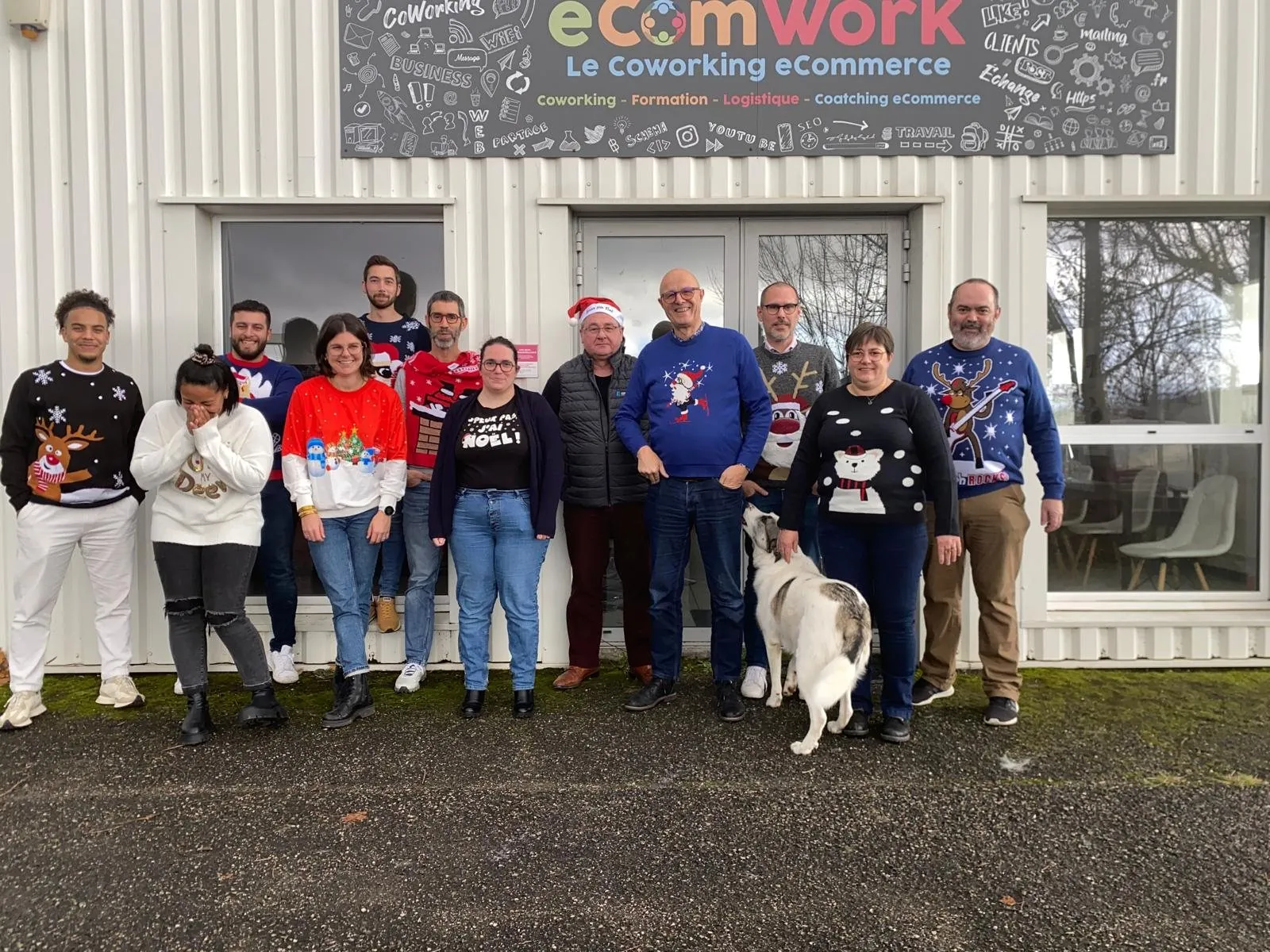 Le repas de Noël du cowork