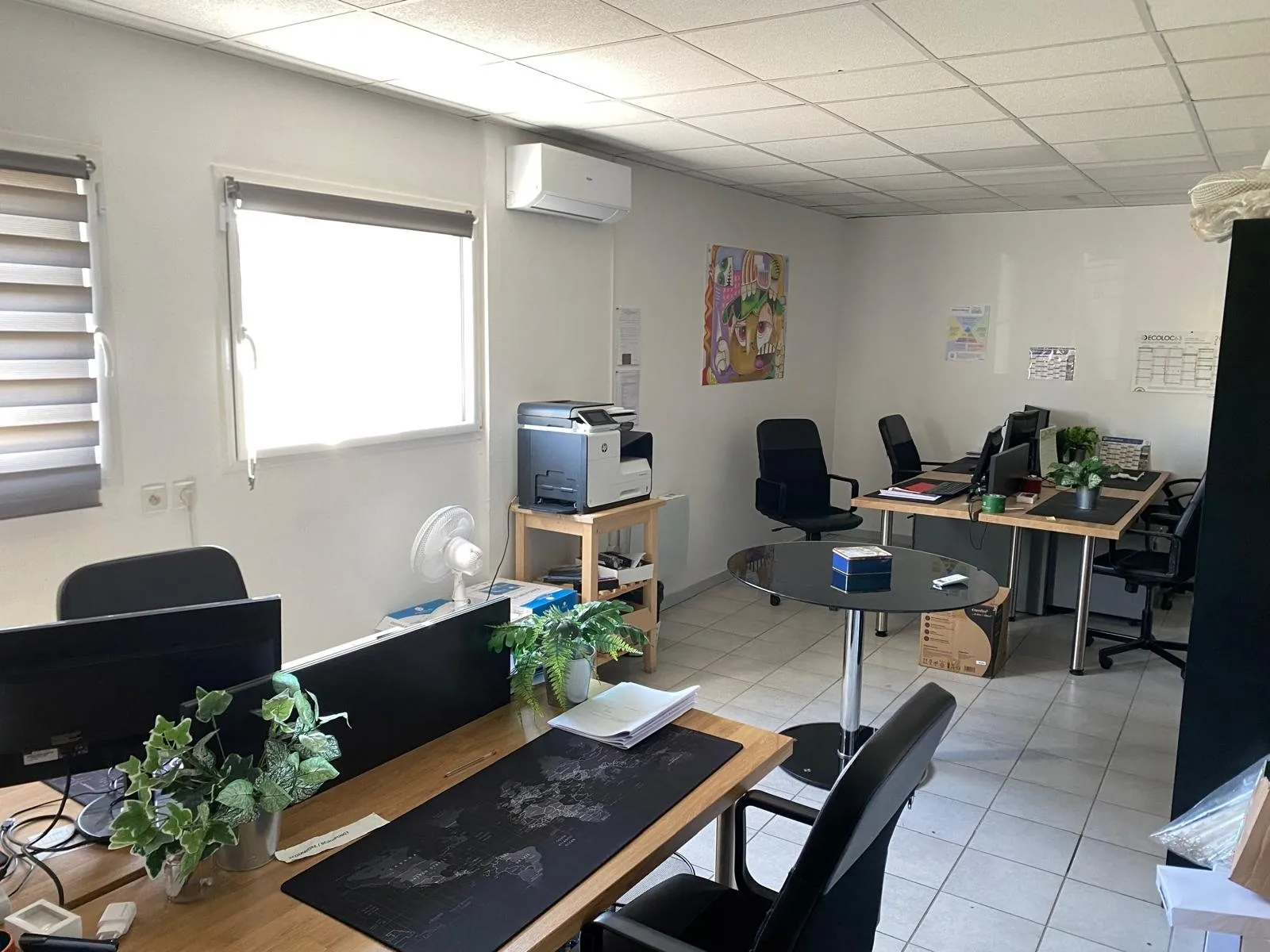 Bureau privatif 8 postes